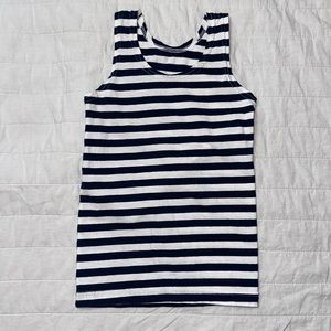 🔅‼️XS Girls blue/ white striped tank